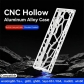 GH60 Powder Spraying Hollow Alu-alloy Case for Mechanical Keyboard Wooting 60 / 60HE+ GH60 Madlions mad60